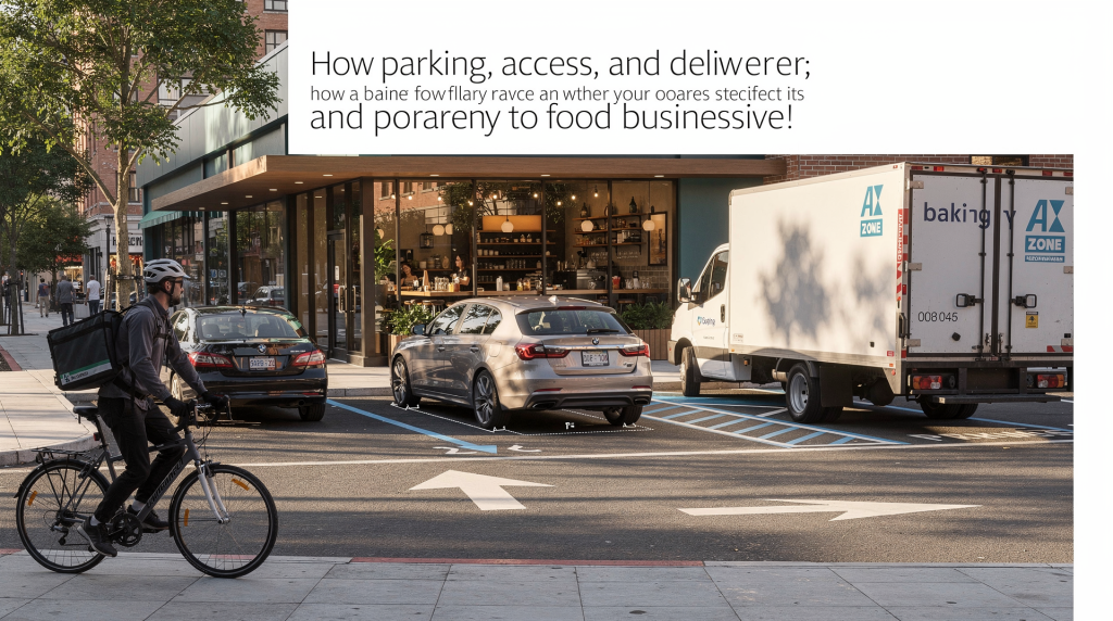 How Parking, Access, and Delivery Routes Affect Food Businesses