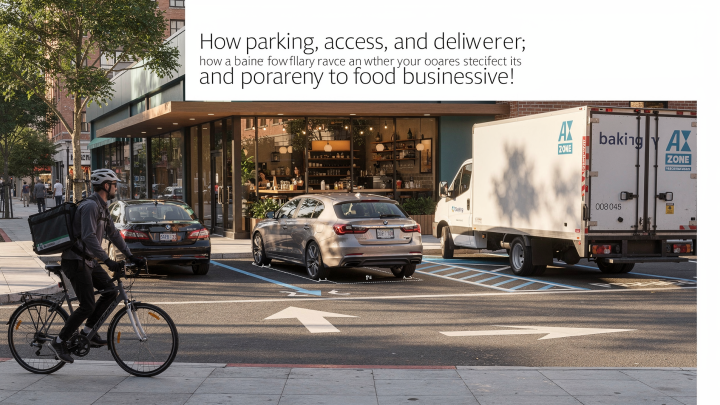 How Parking, Access, and Delivery Routes Affect Food Businesses