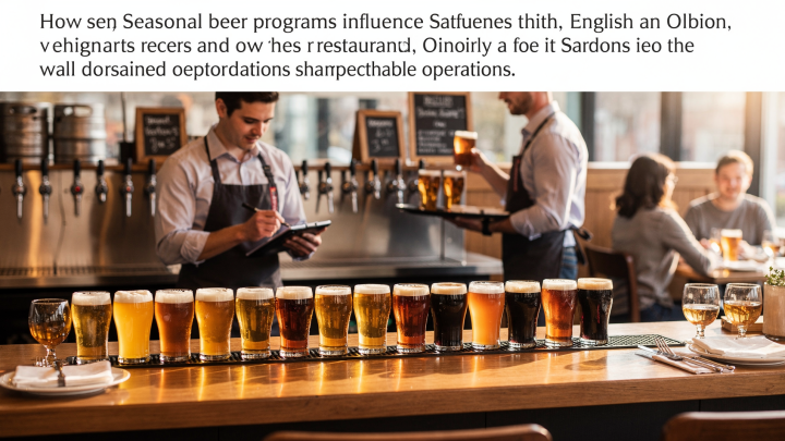 How Seasonal Beer Programs Influence Restaurant Operations