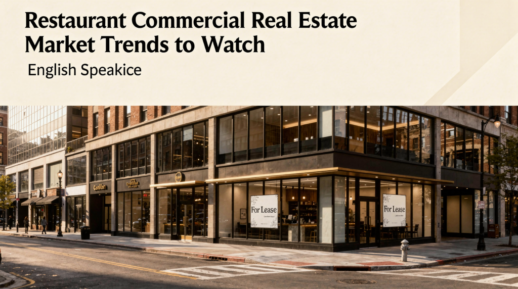 Restaurant Commercial Real Estate Market Trends to Watch