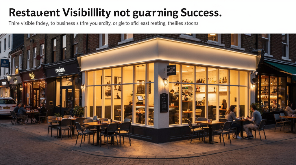 Why Visibility Alone Does Not Guarantee Restaurant Success